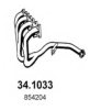 OPEL 854038 Exhaust Pipe